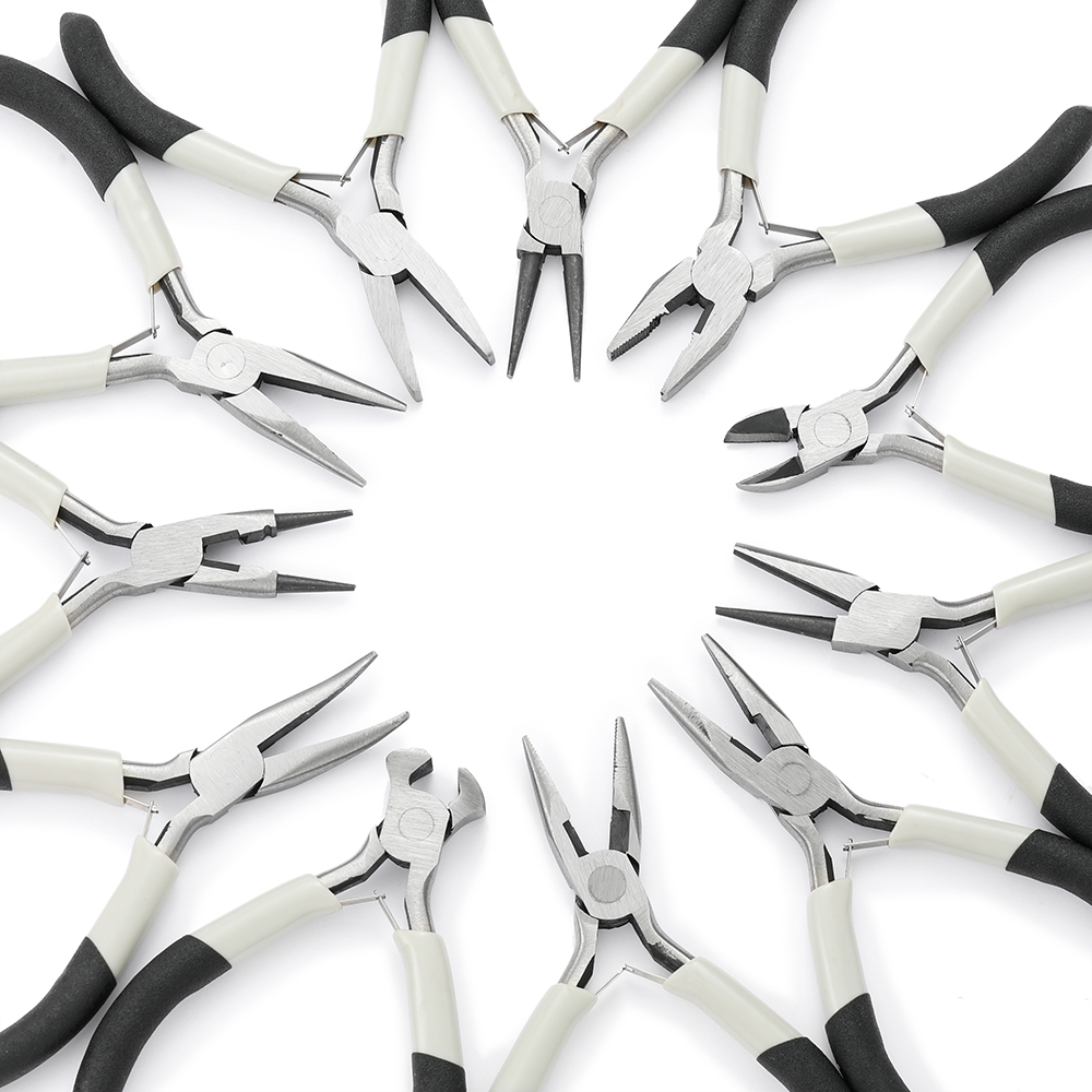 Jewelry Making Round Nose Pliers - Alicate diagonal de fio de corte