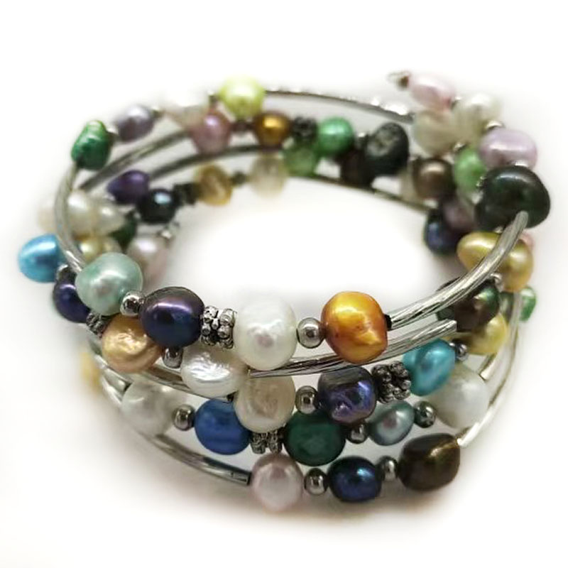 Memory Wire Bracelet - Pulseira de fio de memória de