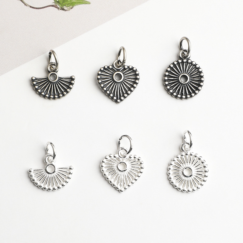Jewelry Making In La - Pingente de Prata 925 em Forma
