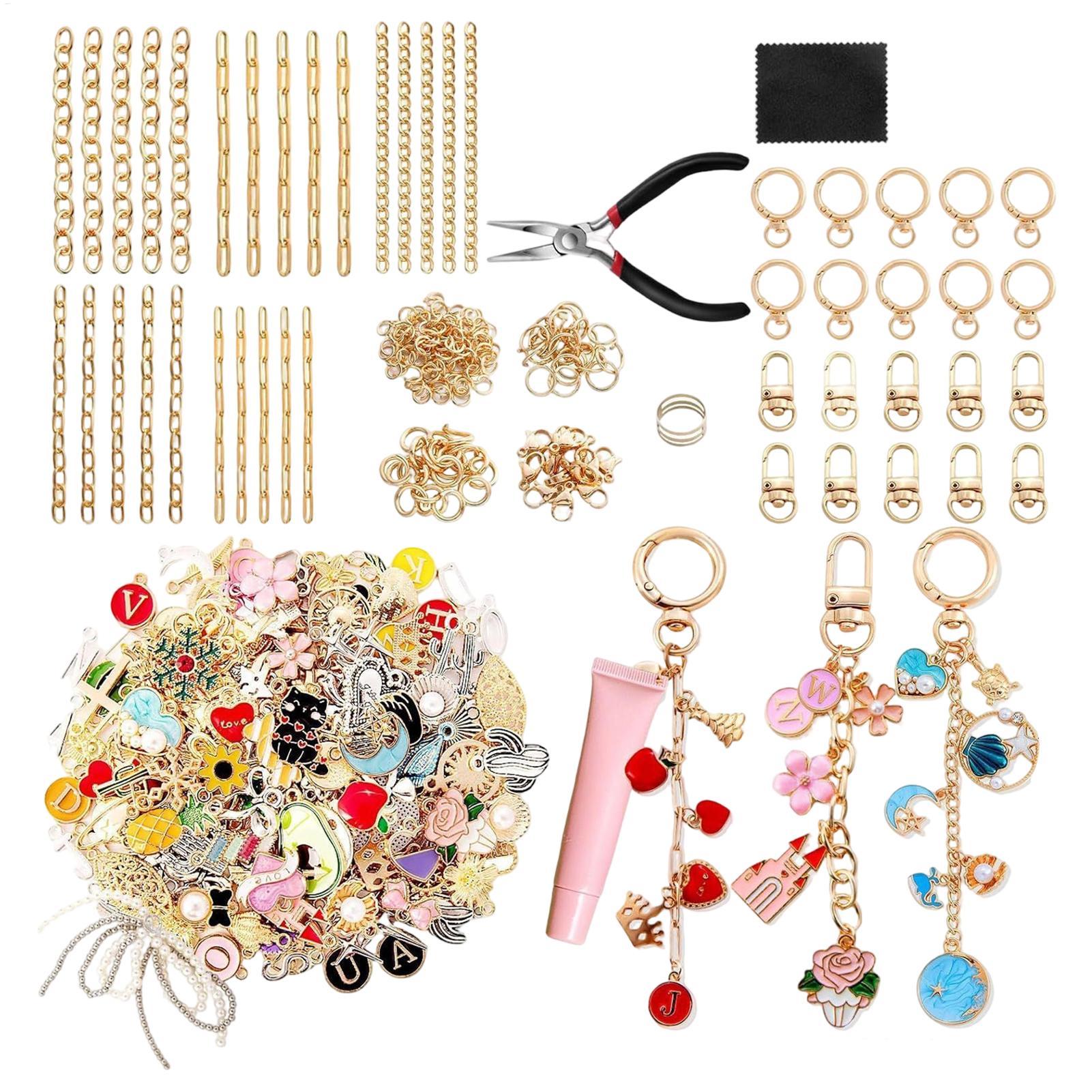 Jewelry Making For Teens - 325 peças diy saco charme fazendo