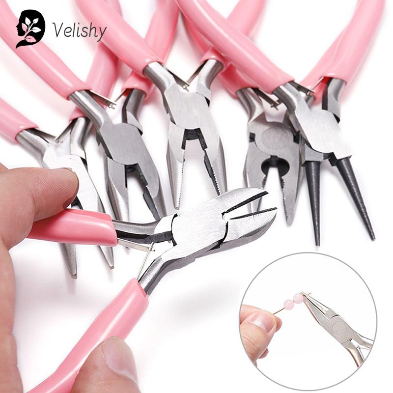 Jewelry Making Round Nose Pliers - 1pc mini alicate diagonal redondo dobrado