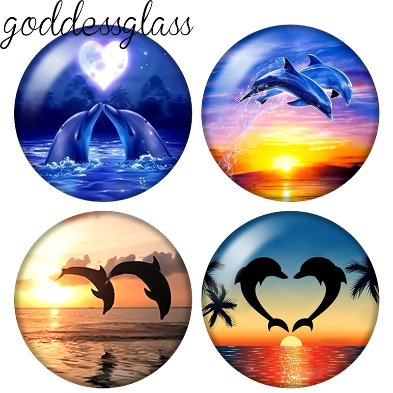 Jewelry Making For Couples - Cabochões de vidro redondos com tema