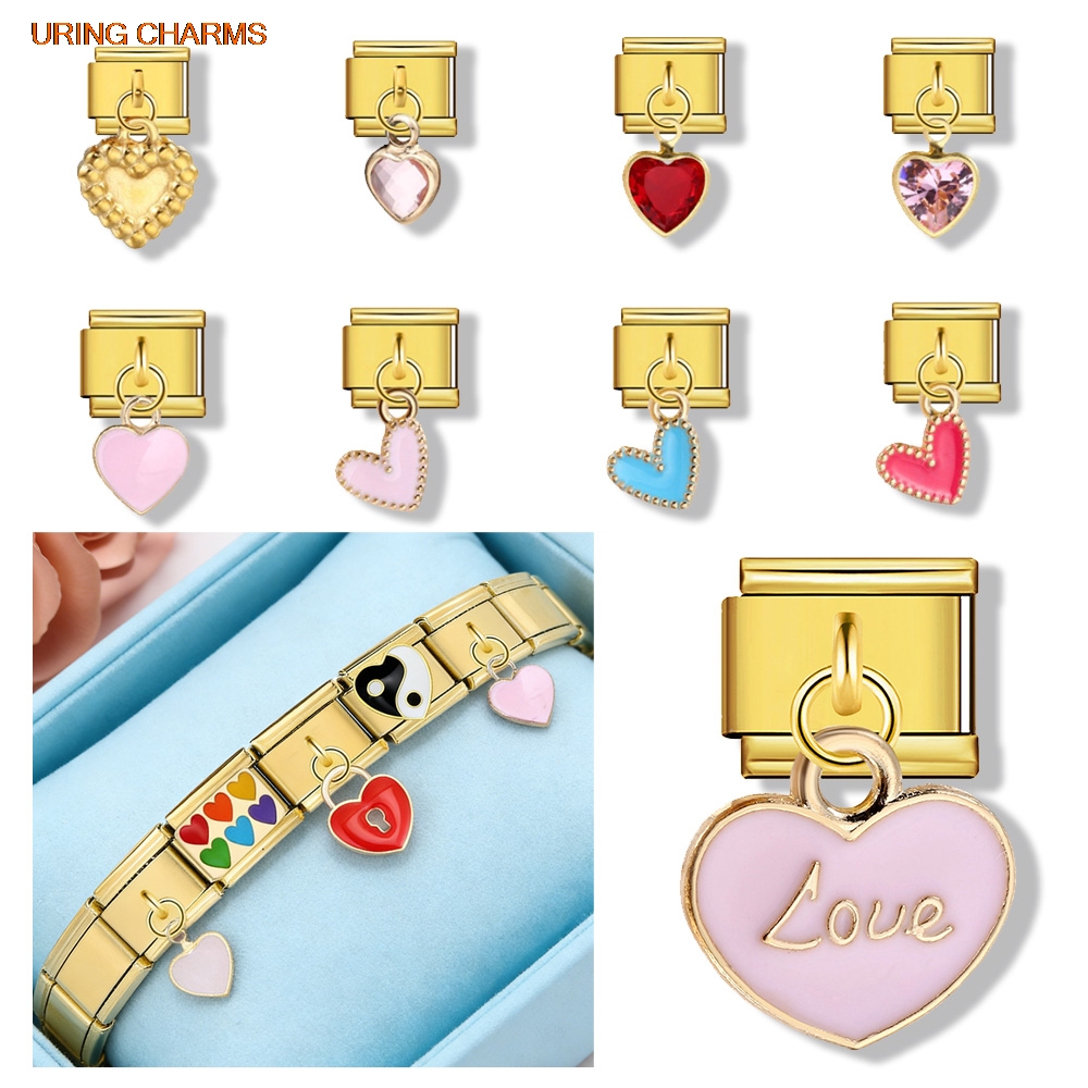 Jewelry Making For Couples - Uring elástico charme cor de ouro