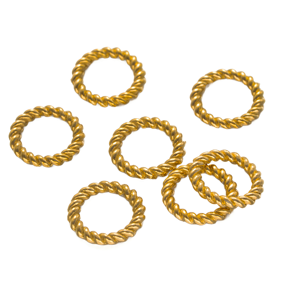 20 peças de aço inoxidável red - Jewelry Making Jump Rings avaliação e preço