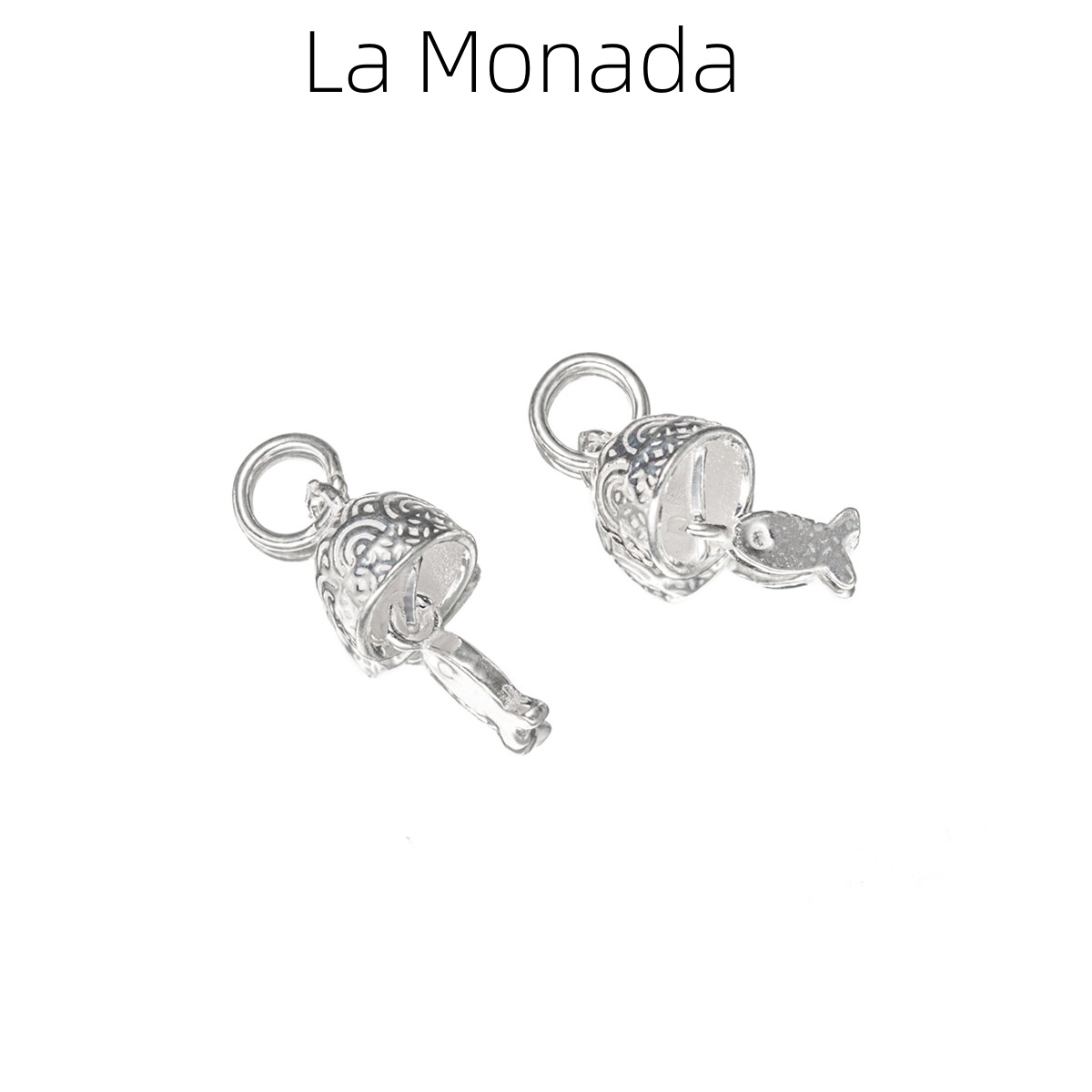 Pingente de Sino em Prata Este - Jewelry Making In La avaliação e preço