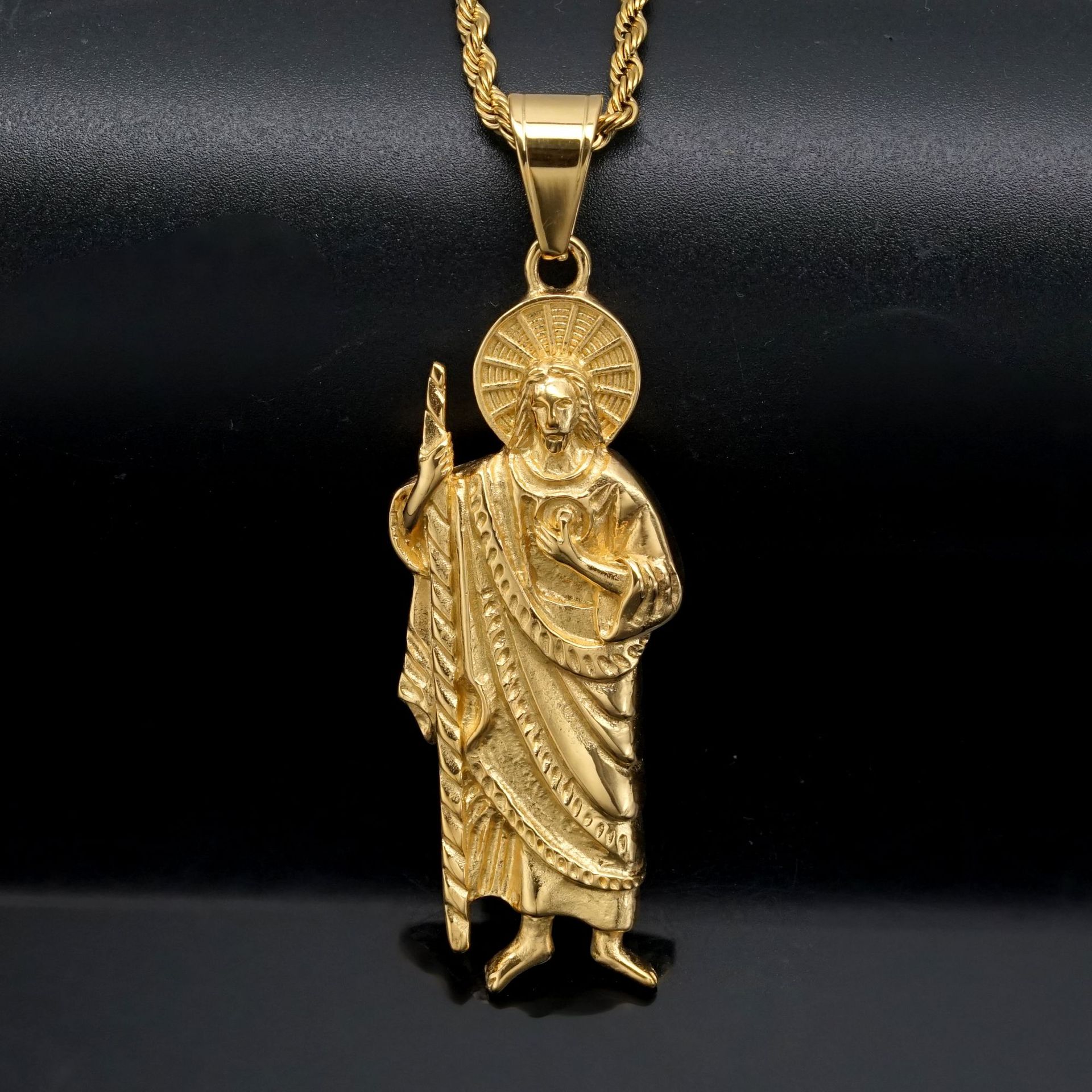 Colar com pingentes de aço ino - Jewelry Making Singapore avaliação e preço