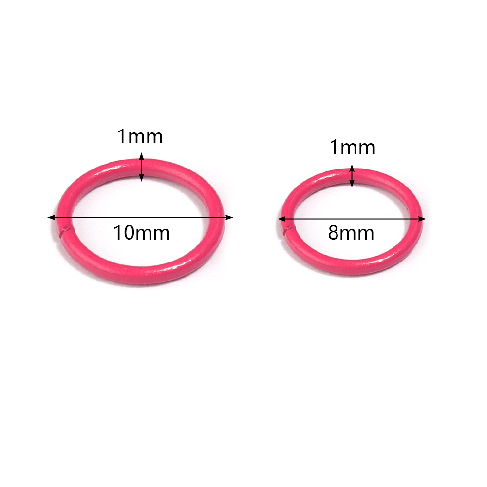 Anel dividido de ferro 50 peça - Jewelry Making Jump Rings avaliação e preço