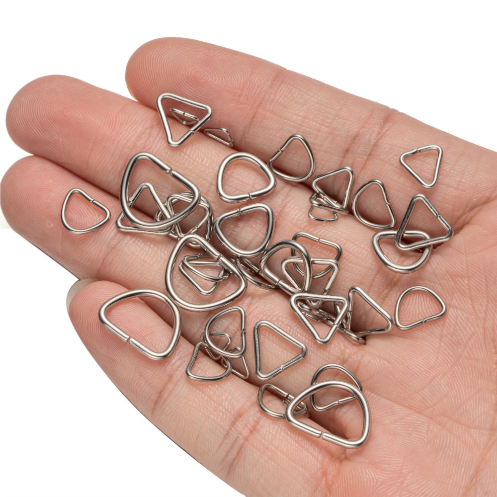 100 pçs de aço inoxidável triâ - Jewelry Making Jump Rings avaliação e preço