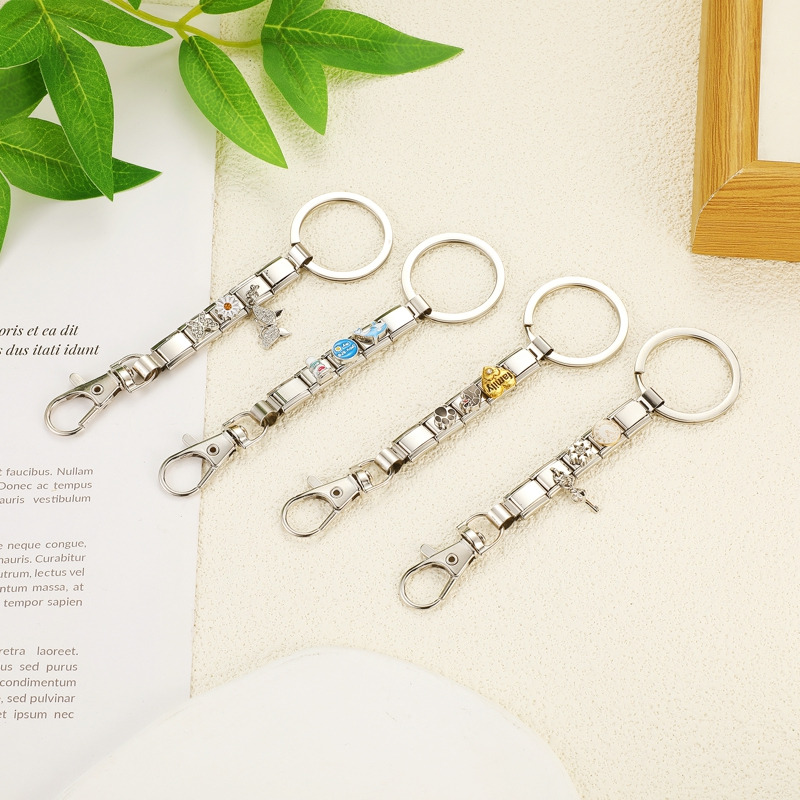 Aço inoxidável italiano charme - Jewelry Making For Couples avaliação e preço
