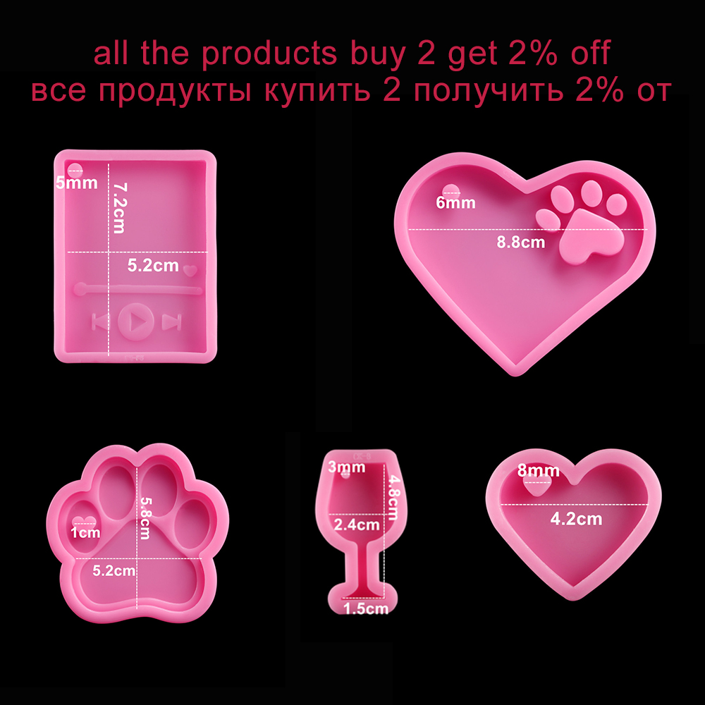 Molde de silicone para fazer j - Jewelry Making Tools List avaliação e preço