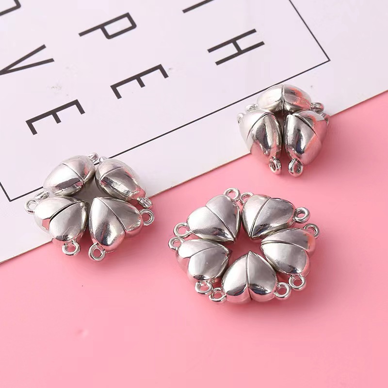 5 pares amor coração magnético - Jewelry Making For Couples avaliação e preço