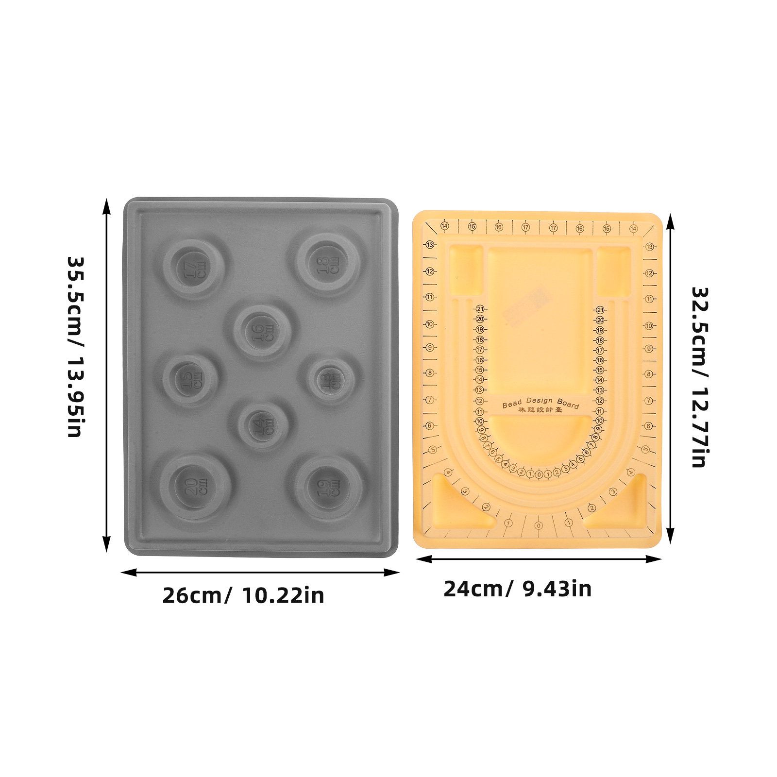 2 unidades de tabuleiro para c - Jewelry Making Board avaliação e preço