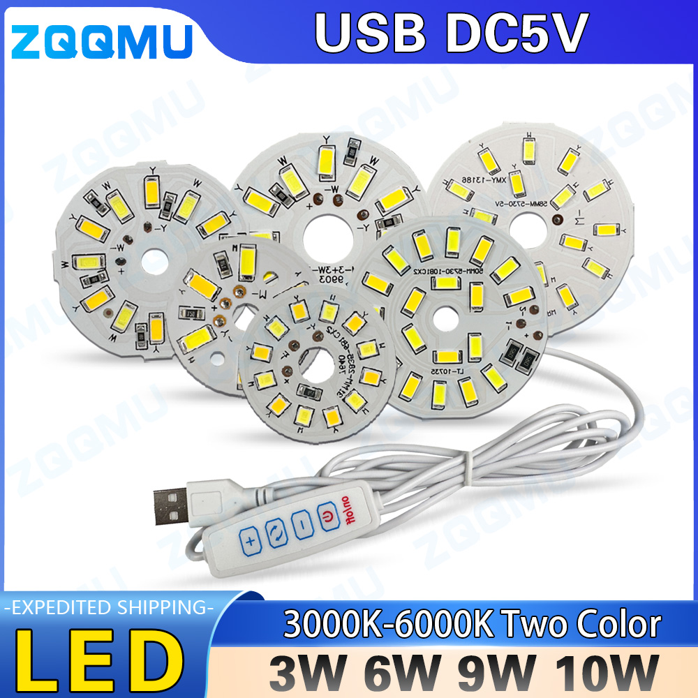 Placa de luz led usb dc5v 3w 6 - Jewelry Making Board avaliação e preço