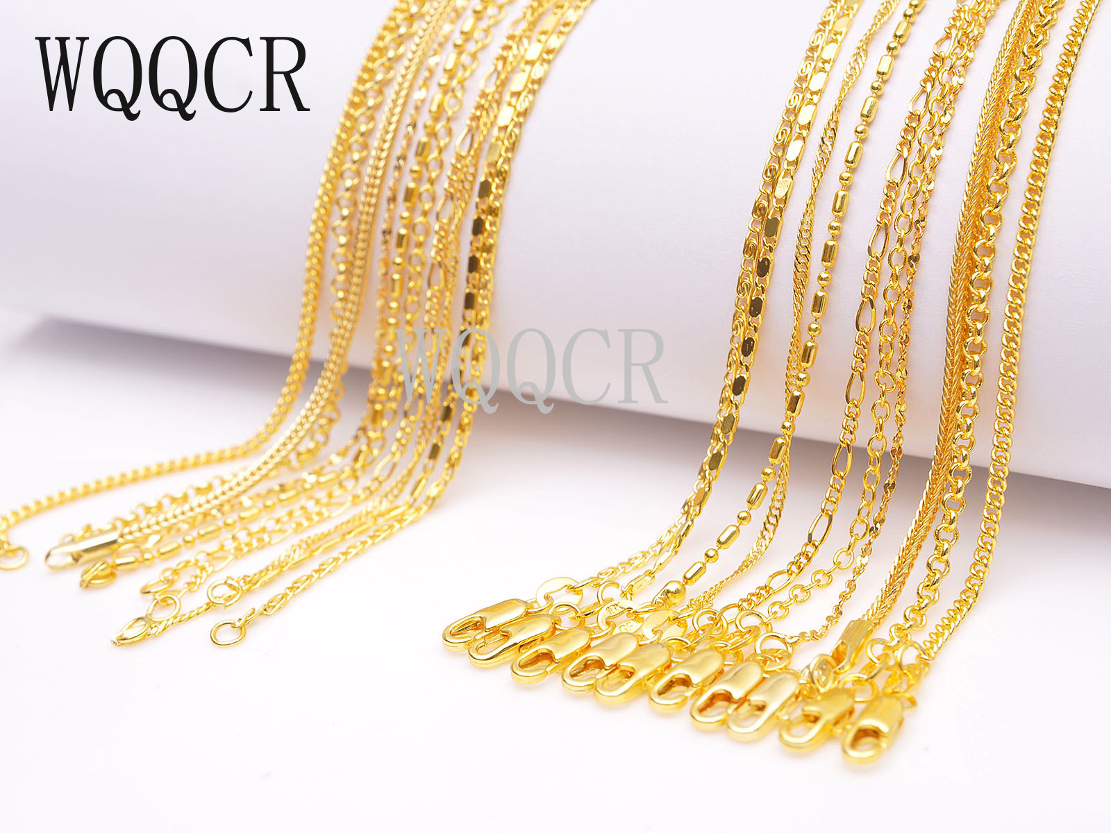 Corrente de colar de ouro 18k, - Jewelry Making Singapore avaliação e preço