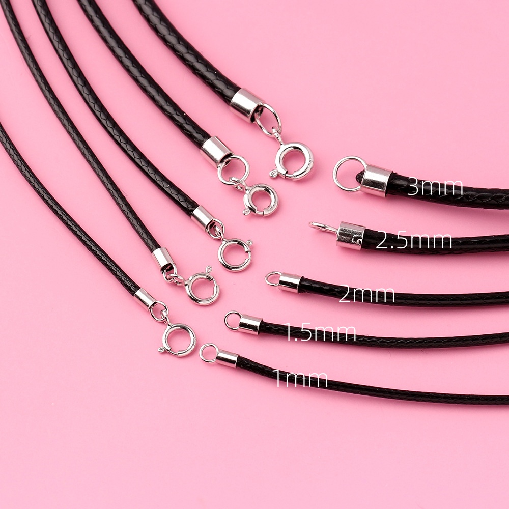 Cordão de Colar de Couro Tranç - Jewelry Making In La avaliação e preço