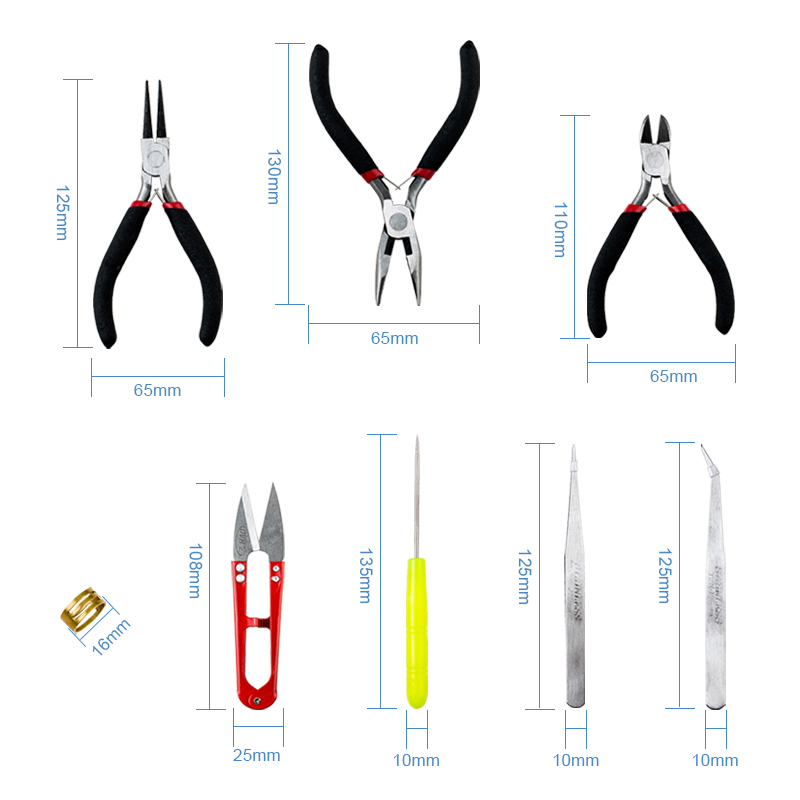Conjunto de 8 Ferramentas de J - Jewelry Making Round Nose Pliers avaliação e preço