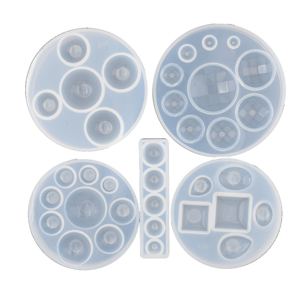 Molde de silicone meia bola ca - Jewelry Making Tools List avaliação e preço