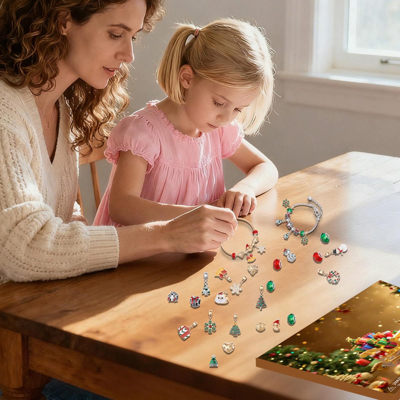 Calendário advento pulseira 24 - Jewelry Making For Teens avaliação e preço