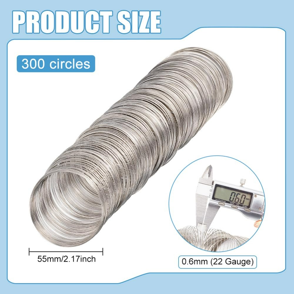 300 laço jóias fio memória miç - Memory Wire Bracelet avaliação e preço
