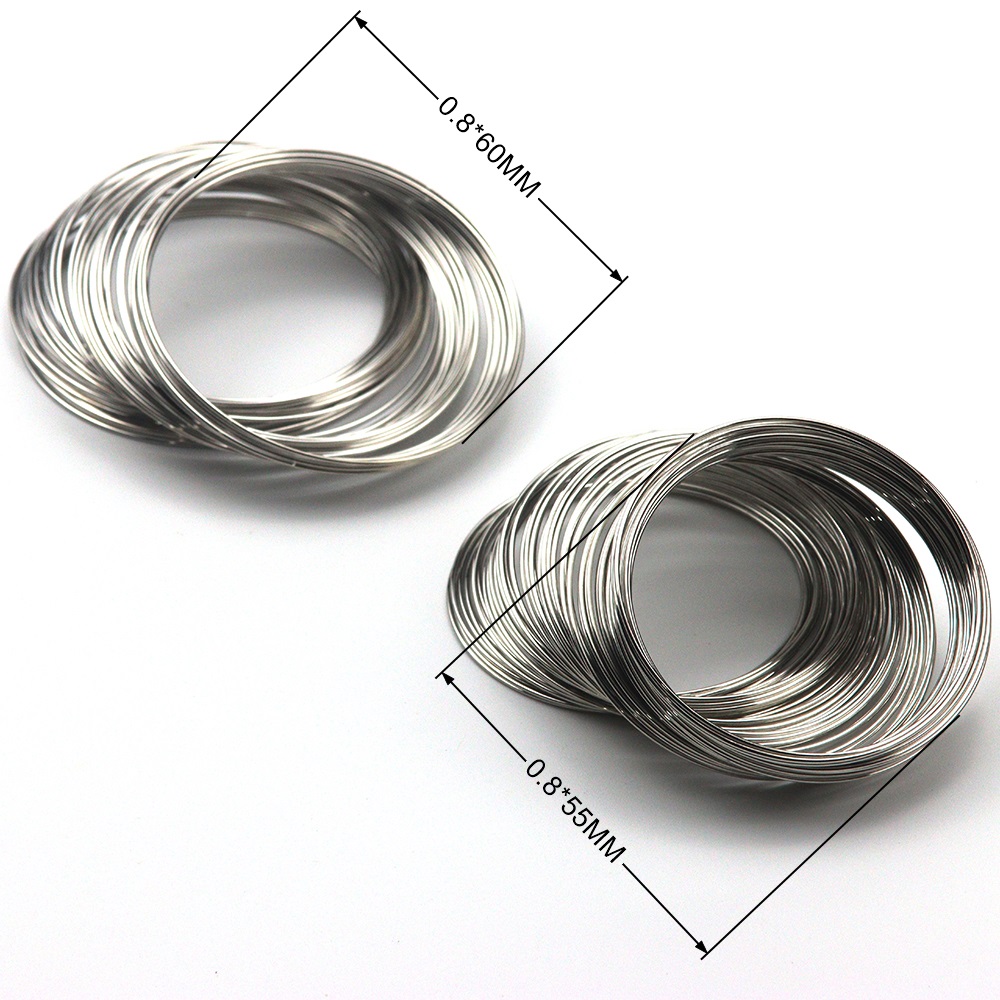 10/20 loops fio de metal fio d - Memory Wire Bracelet avaliação e preço