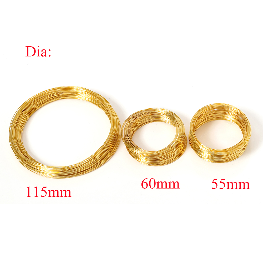 100 Loops Memória Beading Fio  - Memory Wire Bracelet avaliação e preço
