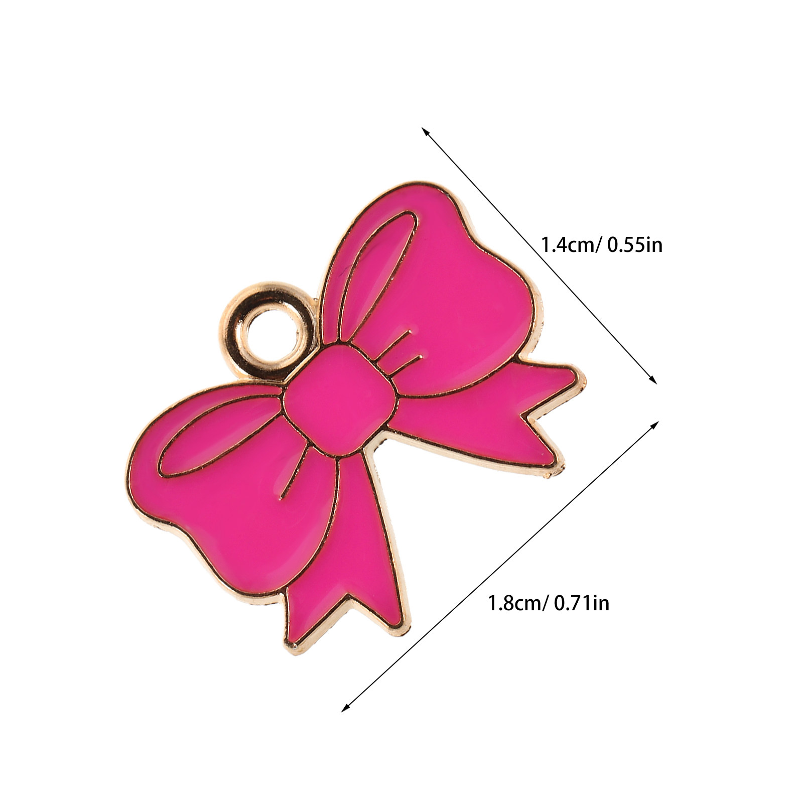 40 Peças de Pingentes de Laço  - Jewelry Making For Teens avaliação e preço