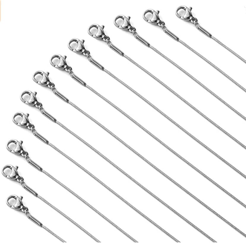 10 pçs lote de aço inoxidável  - Jewelry Making Singapore avaliação e preço